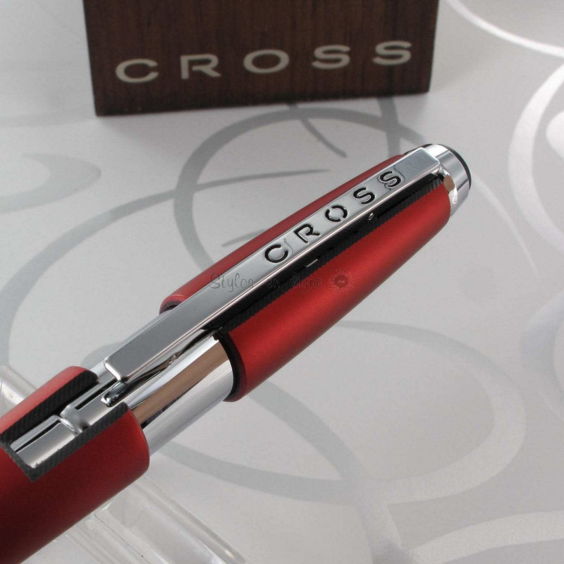 Stylo Roller Cross Edge Rouge Intense Sur Stylos En Ligne