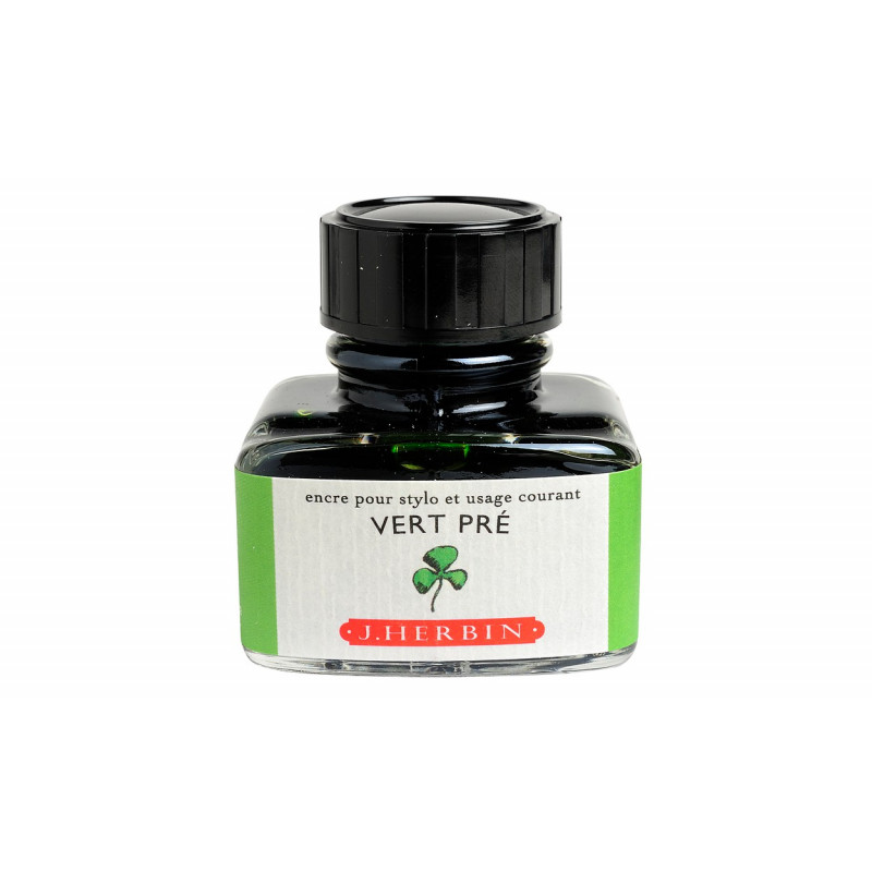 Flacon d'encre J. Herbin® Vert Pré 30 ml