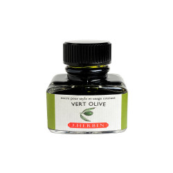 Flacon d'encre J. Herbin® Vert Olive 30 ml