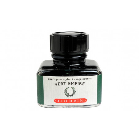 Flacon d'encre J. Herbin® Vert Empire 30 ml