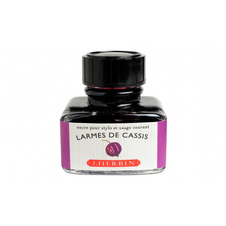 Flacon d'encre J. Herbin® Larmes de Cassis 30 ml
