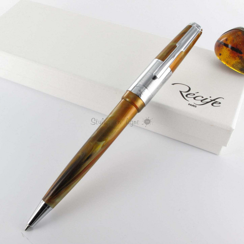 Stylo Bille Recife® Amber Reporter Gold