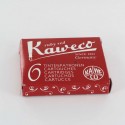 Cartouches KAWECO® Ruby Red - Boite de 6