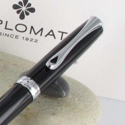 Stylo Portemine 0,7 mm Diplomat® Excellence A Laqué Noir