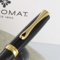 Stylo Portemine 0,7 mm Diplomat® Excellence A Laqué Noir Doré