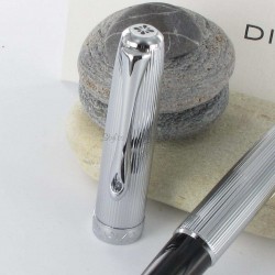 Stylo Roller Diplomat® Excellence A Guilloché Chrome