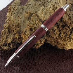 Stylo Plume Pilot® Capless Bois de bouleau Rouge Rhodié, plume moyenne