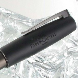 Stylo Roller Faber Castell® "Loom Gunmetal" Mat