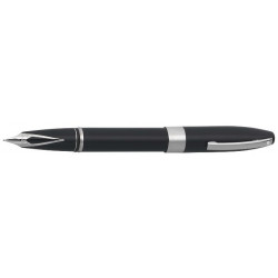 4- STYLO PLUME SHEAFFER OR 18 K Corps Laqué NOIR "LEGACY HERITAGE"