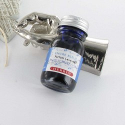 Coffret Stylo Roller et Encre Parfumée Herbin® Bleu Lavande