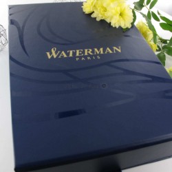 Coffret Stylo Bille WATERMAN® Expert Laque noire CT & Etui Waterman®