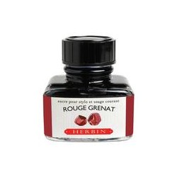 Flacon d'encre Rouge Grenat 30 ml J. Herbin®
