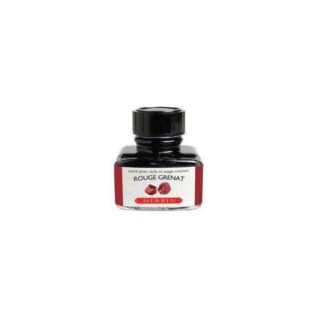 Flacon d'encre J. Herbin® Rouge Grenat 30 ml