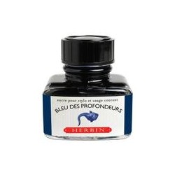 Flacon d'encre Bleu des Profondeurs 30 ml J. Herbin®