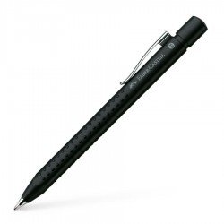 Coffret stylos Plume + Bille Faber Castell® GRIP Noir Mat