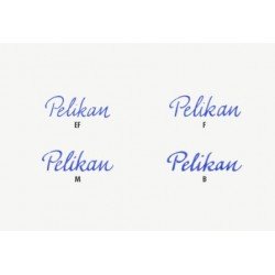 Stylo Plume Moyenne Pelikan® "Souverain 600" Noir/Vert à piston et plume Or 14 K
