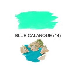 Cartouches Bleu Calanque boite de 6 Herbin®