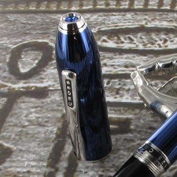 Stylo Roller Cross® "Peerless 125" Bleu Translucide
