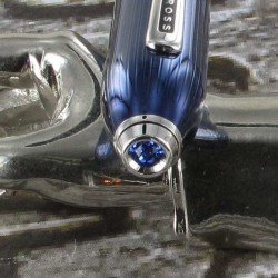 Stylo Bille Cross® "Peerless 125" Bleu Translucide