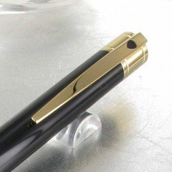 Stylo Bille ST Dupont® D-Initial Noir Doré