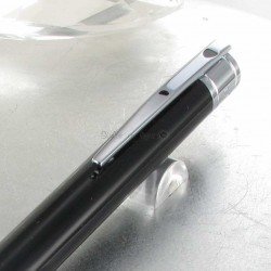 stylo bille Dupont D-Initial – finition laque noire brillante