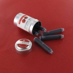 Cartouches Rouge Grenat boite de 6 Herbin®