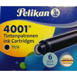 Cartouches Bleues Noires boite de 6 Pelikan® standard