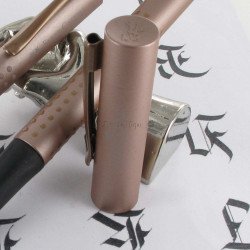 Coffret stylos Plume + Bille Faber Castell® GRIP Cuivré Rosé