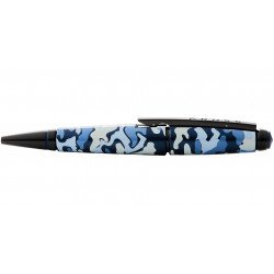 Stylo Roller Cross® Edge Camouflage Bleu Mat