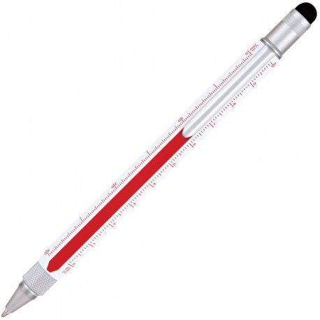 Stylo Bille Monteverde Tool Pen Edge Rouge & Blanc
