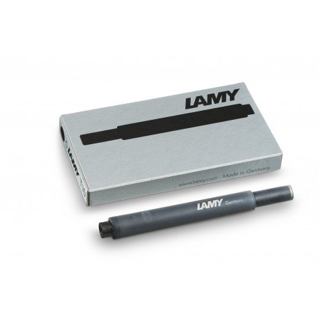 CARTOUCHE D'ENCRE NOIRE LAMY (T 10) Boite de 5. CARTOUCHE D'ENCRE NOIRE LAMY (T 10) Boite de 5.