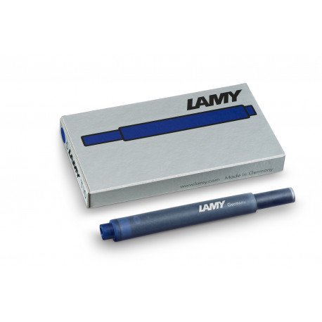 CARTOUCHE D'ENCRE BLEUE-NOIRE LAMY (T 10) Boite de 5. CARTOUCHE D'ENCRE BLEUE-NOIRE LAMY (T 10) Boite de 5.