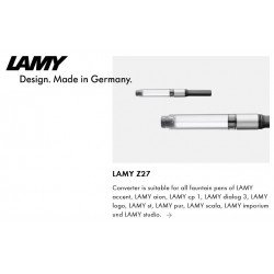 Convertisseur à piston Lamy® Z 27
