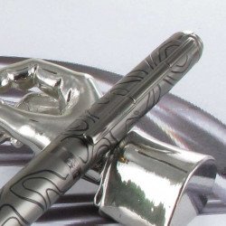 Stylo Roller Oberthur® Himalaya Gun Noir