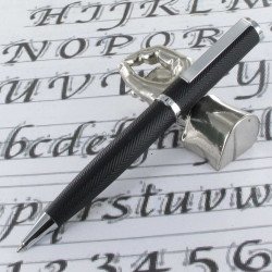 Stylo Bille Hugo Boss® Formation Herringbone Chrome