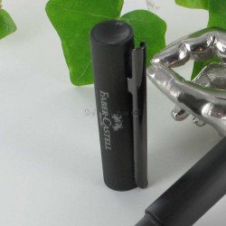 Stylo Roller Faber Castell® "NEO" Aluminium Noir