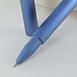 Stylo Roller Faber Castell® "NEO" Aluminium Bleu