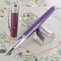 Parure stylos Plume & Bille Oberthur® "Blossom" Pourpre
