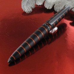 Stylo Plume Moyenne Diplomat® Elox Noir et Orange