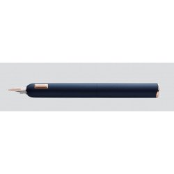 Stylo Plume Fine LAMY® DIALOG CC Laque Bleue + Etui cuir offert