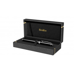 Stylo Roller Scrikss® Honour Noir Brillant