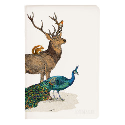 Carnet Clairefontaine® Deyrolle® Animalis Cerf