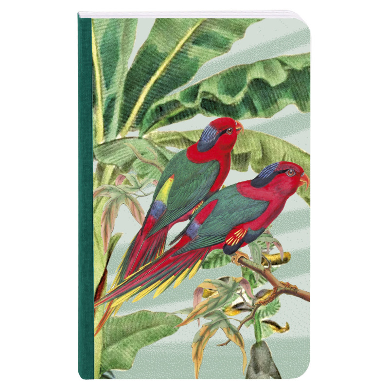 Carnet broché Clairefontaine® Jungle oiseaux