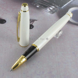 Stylo Roller Scrikss® Noble Pearl et Or