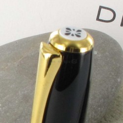 Stylo Plume Diplomat® Excellence A Laqué Noir Doré