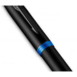 PARKER Jotter Duo : Stylo bille rouge Kensington, recharge bleue pointe  moyenne + Stylo bleu royal, recharge gel noire 0.7 mm
