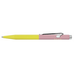 Stylo Bille Caran d'Ache® 849 "PAUL SMITH" Chartreuse Yellow & Rose Pink - Edition limitée