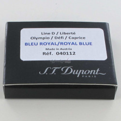 Cartouches Bleu Royal boite de 6 ST Dupont®
