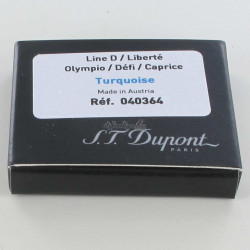 Cartouches Turquoise boite de 6 ST Dupont®