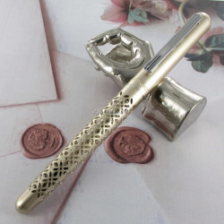 Stylo Plume Moyenne Oberthur® "Jaïpur" Champagne + Etui Offert